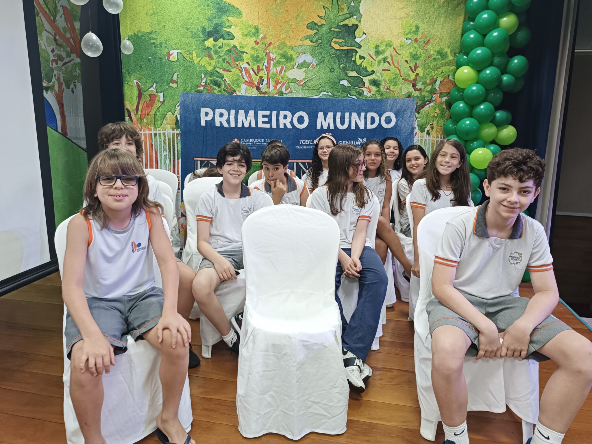 ENTREGA DO CERTIFICADO DE CAMBRIDGE - Primeiro Mundo | Centro Educacional